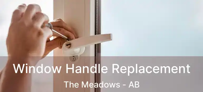 Window Handle Replacement The Meadows - AB