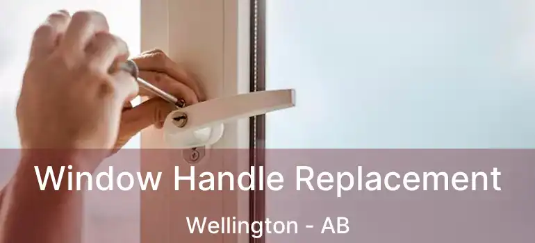  Window Handle Replacement Wellington - AB