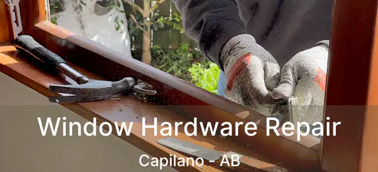  Window Hardware Repair Capilano - AB