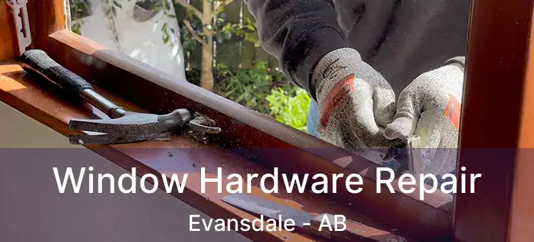  Window Hardware Repair Evansdale - AB