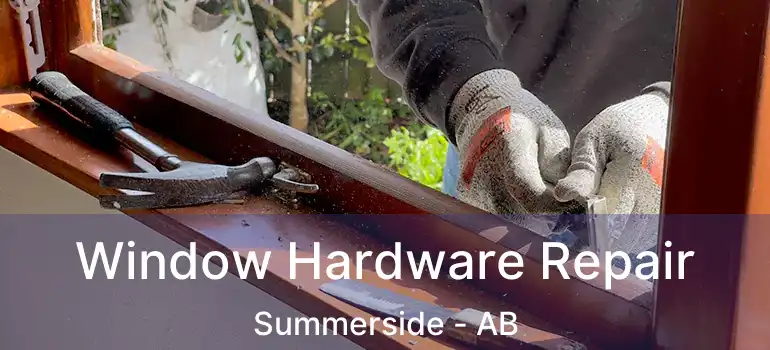  Window Hardware Repair Summerside - AB