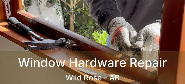  Window Hardware Repair Wild Rose - AB