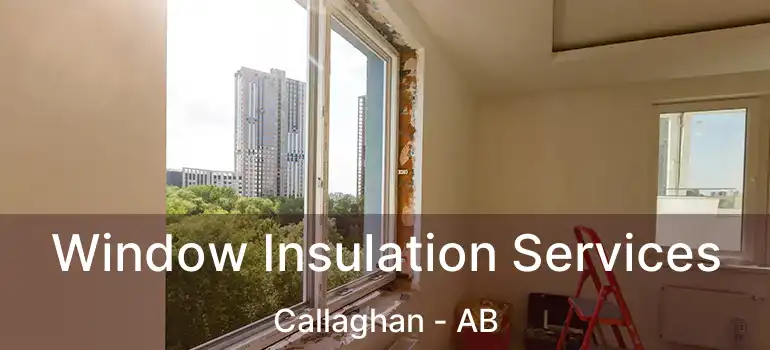  Window Insulation Services Callaghan - AB