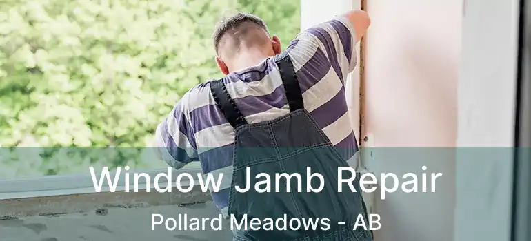  Window Jamb Repair Pollard Meadows - AB