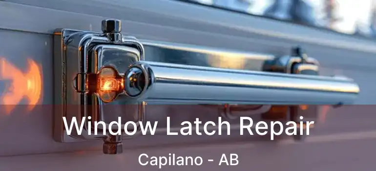  Window Latch Repair Capilano - AB