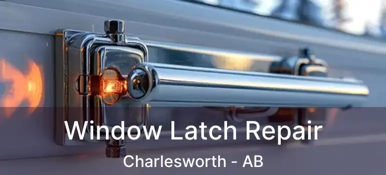  Window Latch Repair Charlesworth - AB