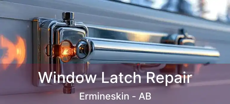  Window Latch Repair Ermineskin - AB