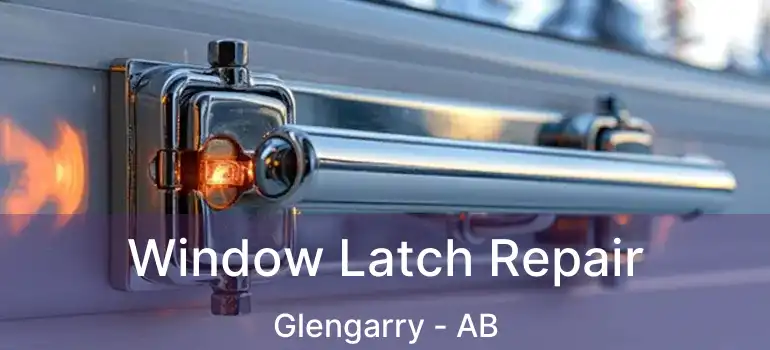  Window Latch Repair Glengarry - AB