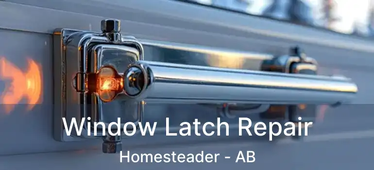  Window Latch Repair Homesteader - AB