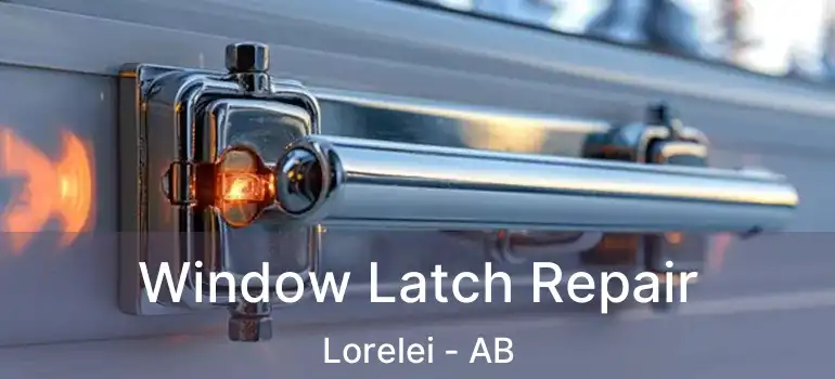  Window Latch Repair Lorelei - AB