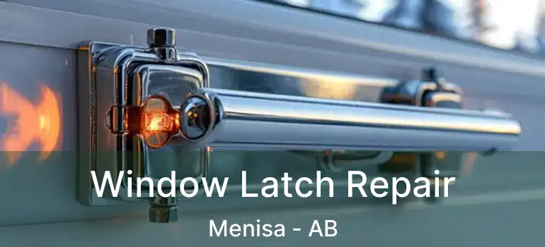  Window Latch Repair Menisa - AB