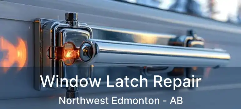  Window Latch Repair Northwest Edmonton - AB