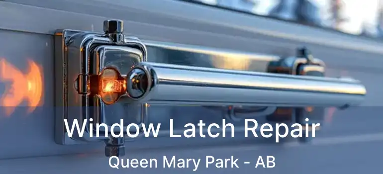  Window Latch Repair Queen Mary Park - AB