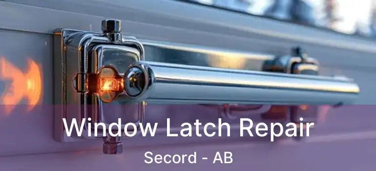  Window Latch Repair Secord - AB