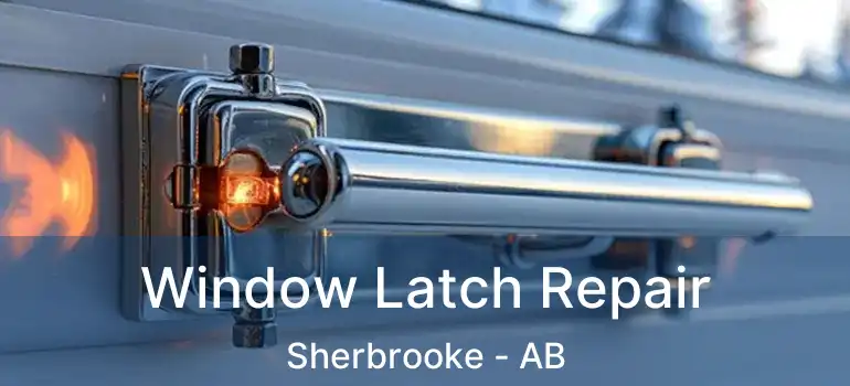  Window Latch Repair Sherbrooke - AB