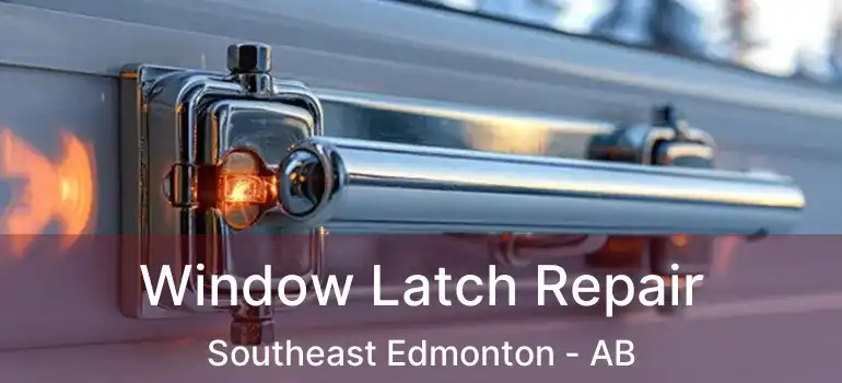  Window Latch Repair Southeast Edmonton - AB