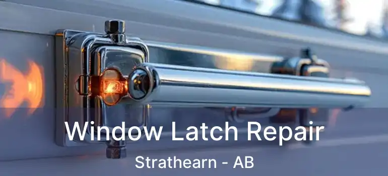  Window Latch Repair Strathearn - AB