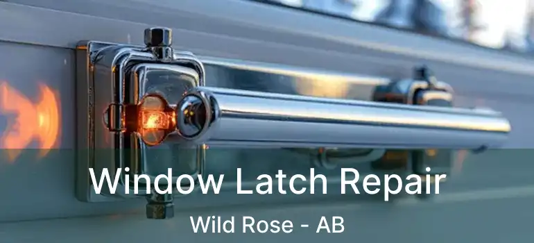  Window Latch Repair Wild Rose - AB