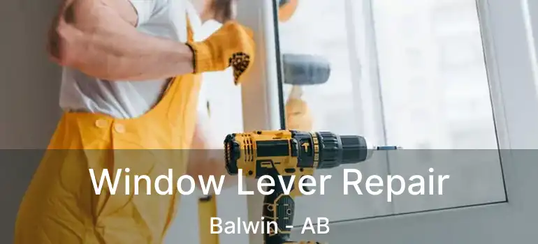  Window Lever Repair Balwin - AB