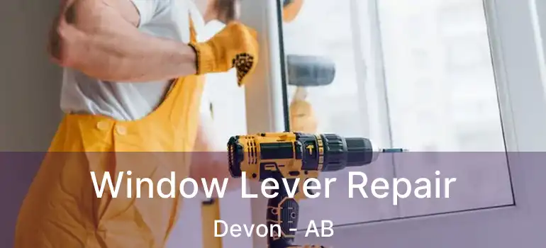  Window Lever Repair Devon - AB