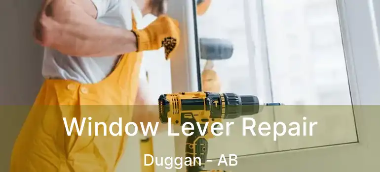  Window Lever Repair Duggan - AB