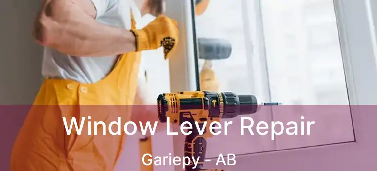  Window Lever Repair Gariepy - AB