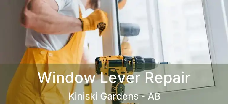  Window Lever Repair Kiniski Gardens - AB