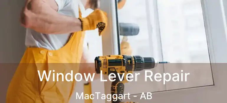  Window Lever Repair MacTaggart - AB