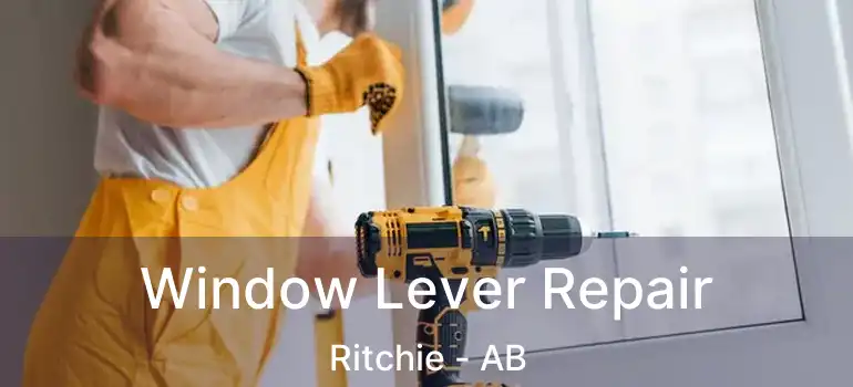  Window Lever Repair Ritchie - AB