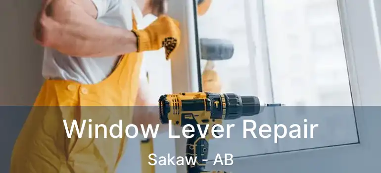  Window Lever Repair Sakaw - AB
