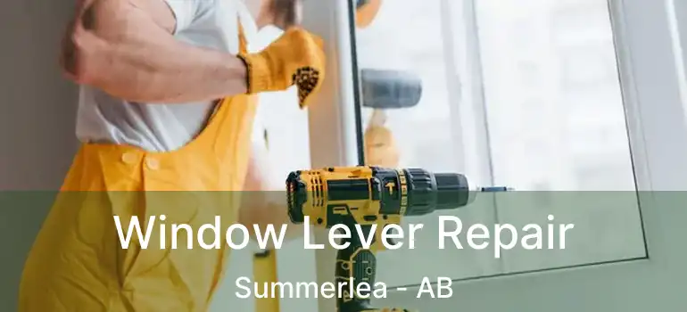  Window Lever Repair Summerlea - AB