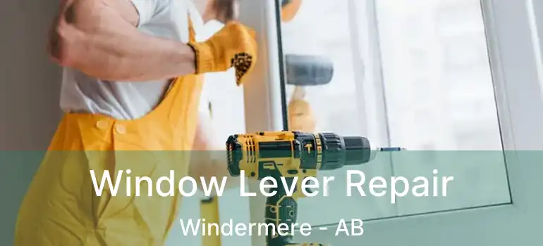  Window Lever Repair Windermere - AB