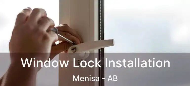  Window Lock Installation Menisa - AB
