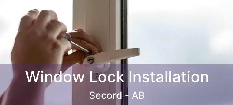  Window Lock Installation Secord - AB