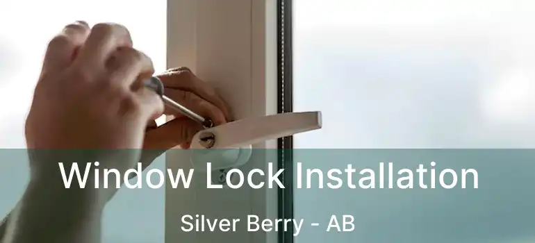  Window Lock Installation Silver Berry - AB