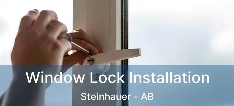  Window Lock Installation Steinhauer - AB