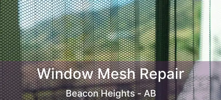  Window Mesh Repair Beacon Heights - AB