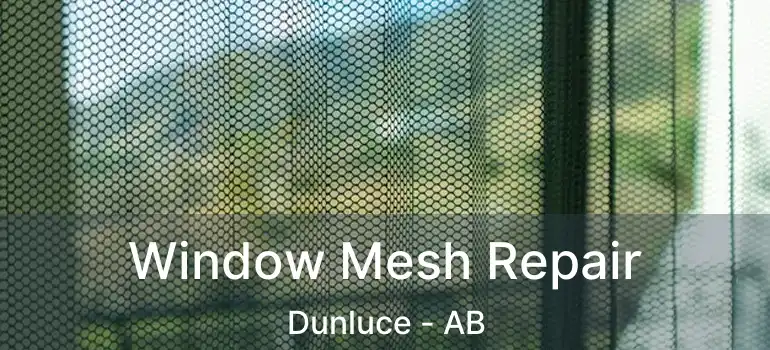  Window Mesh Repair Dunluce - AB