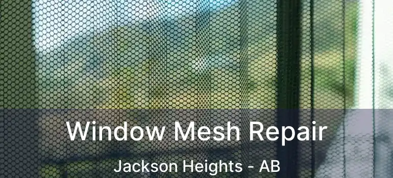  Window Mesh Repair Jackson Heights - AB