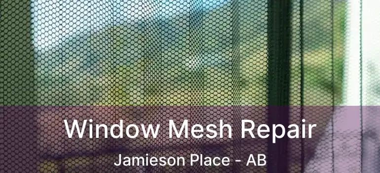  Window Mesh Repair Jamieson Place - AB