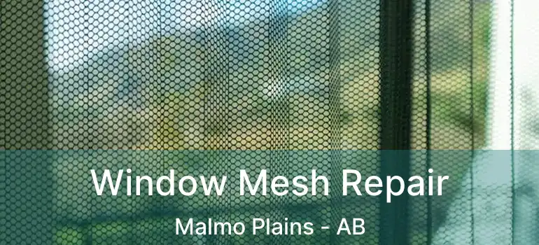  Window Mesh Repair Malmo Plains - AB