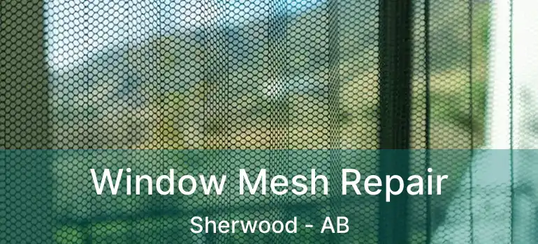  Window Mesh Repair Sherwood - AB
