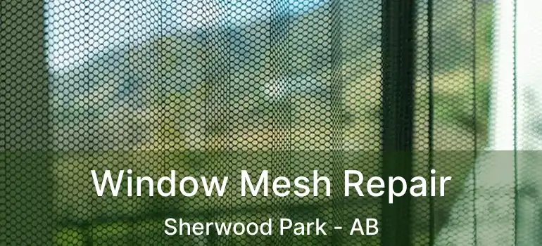  Window Mesh Repair Sherwood Park - AB