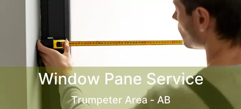  Window Pane Service Trumpeter Area - AB