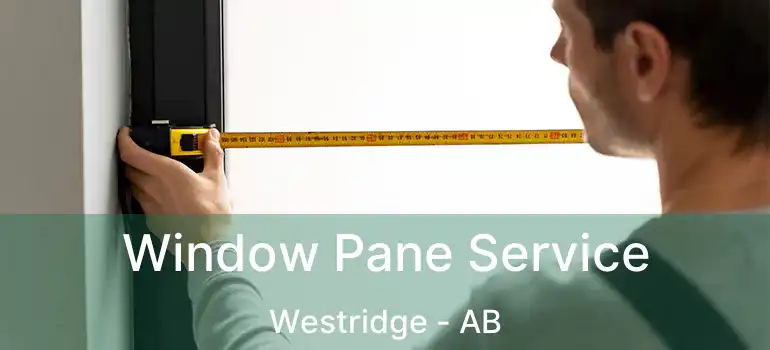  Window Pane Service Westridge - AB