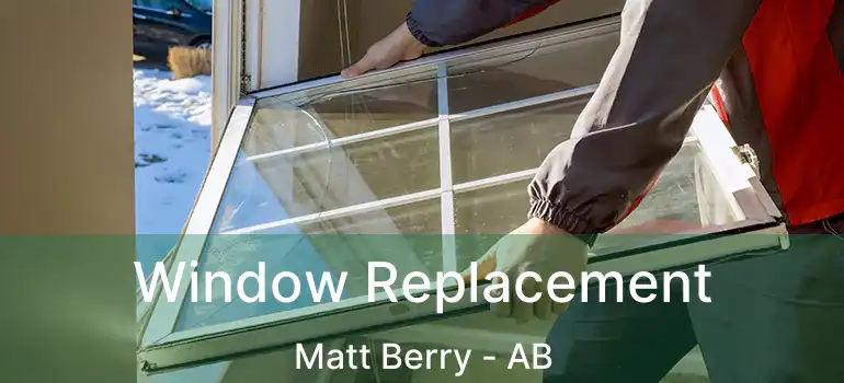  Window Replacement Matt Berry - AB