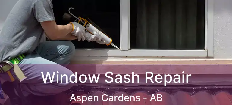  Window Sash Repair Aspen Gardens - AB