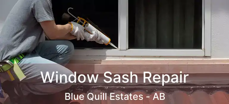  Window Sash Repair Blue Quill Estates - AB