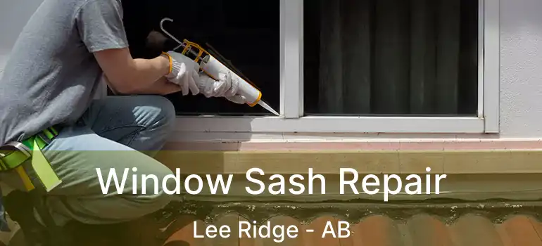  Window Sash Repair Lee Ridge - AB