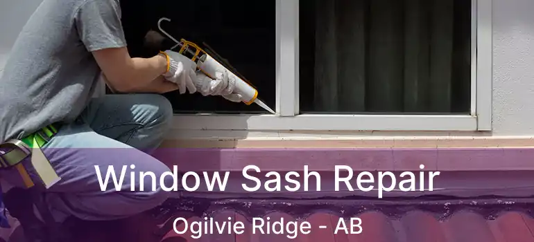  Window Sash Repair Ogilvie Ridge - AB